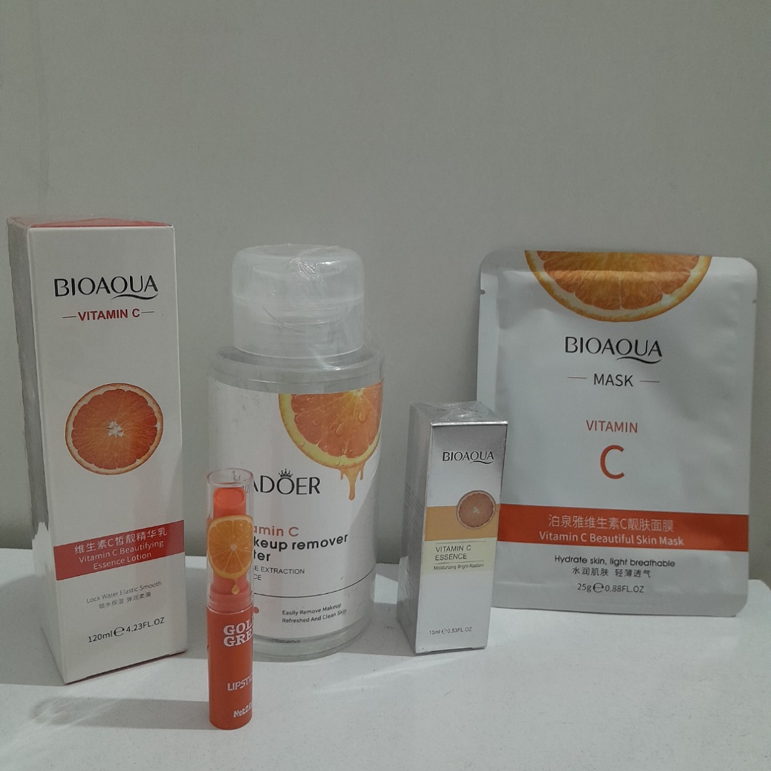 پک کامل مراقبت پوستی ویتامین C