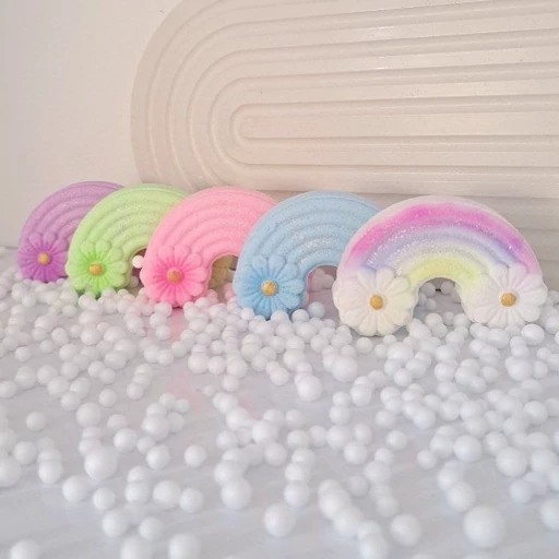 کوکتل پدیکور ۶۰ گرمی رنگین کمان