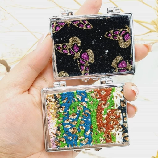 آینه آرایشی مستطیل دوطرفه